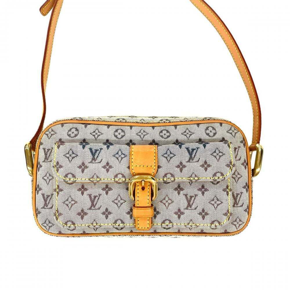 Louis Vuitton Mini Juliette MM Shoulder Bag M92004 Blue TH0021 Monogram Canvas